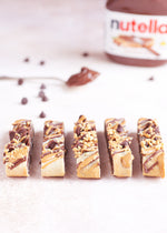 Load image into Gallery viewer, Peanut Butter Nutella Swirl Log
